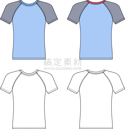 模板,轮廓,短袖,接缝,简单背景,女人,市场营销,时尚,剪影
