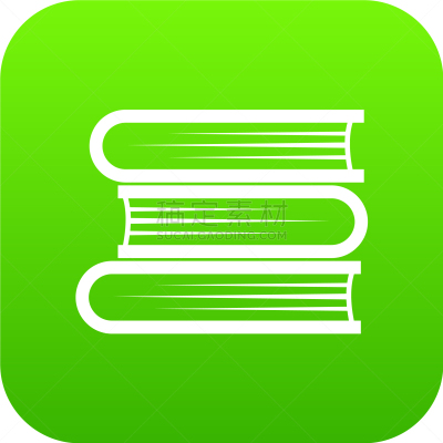 绿色,数字化显示,三个物体,计算机图标,传媒,图书馆,书店,现代,白色,讲解