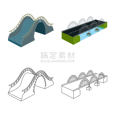 isolated object connection and design symbol