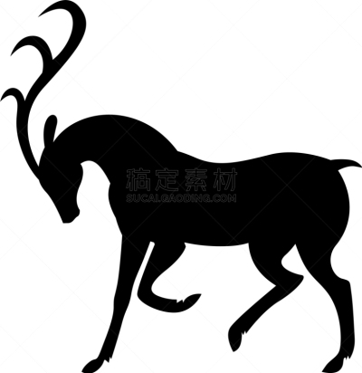 鹿,动物的顶撞行为,分离着色,季节,图像,蹄,自然美,站,驯鹿