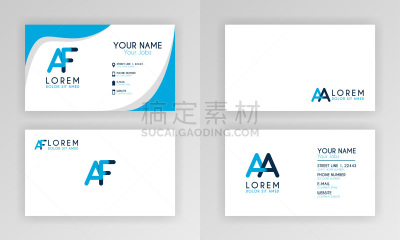 商务,字母,模板,品牌名称,小册子,极简构图,蓝色,设计
