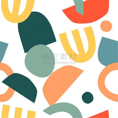 几何形状,四方连续纹样,抽象,时髦的,插画,活力,纸牌,贺卡,模板,现代