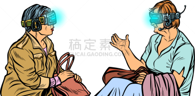 网络空间,眼镜,中老年女人,技能,技术,VR360,女人,休闲,震惊,站