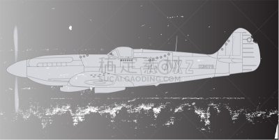 损坏的,棕褐色调,军用机,弹孔,跛行,座舱,诺曼底登陆日