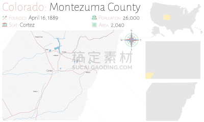 科罗拉多州,城市生活,灰色,蒙特祖马,公路,多车道公路,湖,河流,绘画插图,城市
