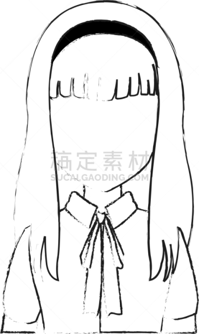 图像,面无表情,青年女人,计算机图标,可爱的,人,愉悦,肖像,表现积极,沟通