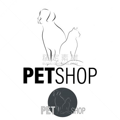 狗,宠物商店,猫,兽医,动物手,化学元素周期表,门诊部,背景分离,肖像,简单
