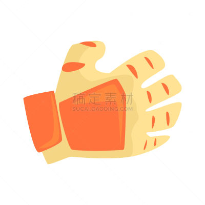 运动手套,手球,体育器械,矢量,田地,弄皱的,休闲,获胜