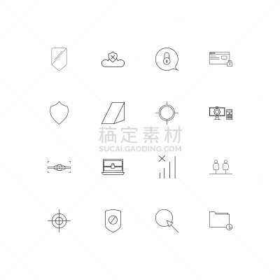 直的,计算机图标,网上交友,安全,矢量,计算机,眼部扫描仪,图像,下载