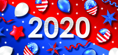 国内著名景点,2020,美国,新年前夕,事件,贺卡,候选人,模板,背景