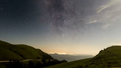 夜空中的星星