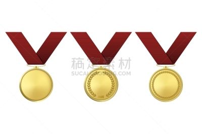 分离着色,白色,黄金,奖,奖牌,图像,布置,收集,庆祝
