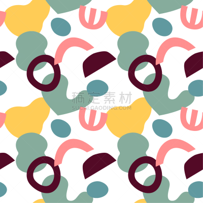几何形状,四方连续纹样,抽象,时髦的,插画,活力,纸牌,贺卡,模板,现代