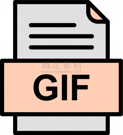 文档,GIF动图,计算机图标,活页夹,分离着色,传媒,轮廓,符号,设计