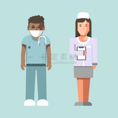男人,医药职业,验光师,健康保健,外衣,护士,人,听诊器
