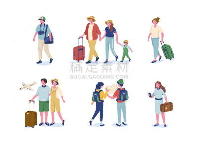 人,旅途,家庭,摄影师,儿童,少女,女孩,幸福,智能手机,图标集