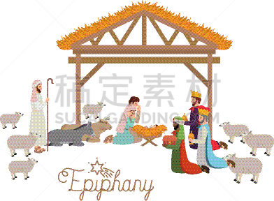 家庭,智慧,灵性,稳定,Balthazaar,节日,景象,东方三贤士