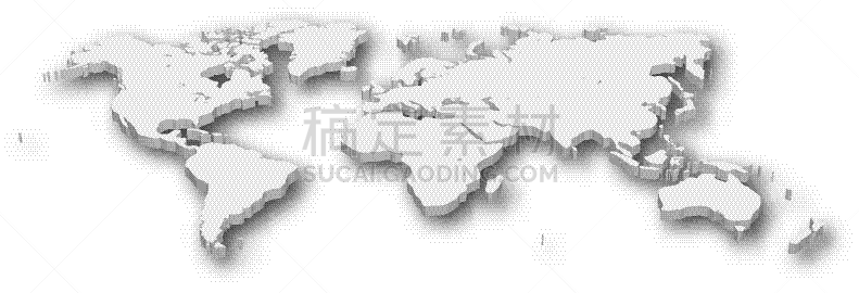 白色,分离着色,阴影,三维图形,形状,技术,科学,图像,矢量