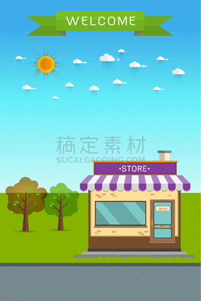 商店,公寓,华丽的,夜晚,白昼,建筑外部,咖啡,食品杂货,图像,书店