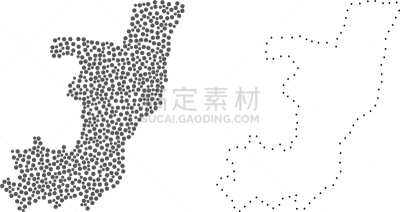 斑点,地形图,刚果共和国,轮廓,自然地理,国内著名景点,几何形状,概念,矢量