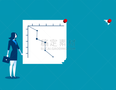 图表,女商人,商务,人,主题概念,图像处理,转,改变,下移