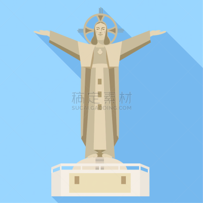 越南,雕像,图标,分离着色,白色,亚洲,瑜伽,坐