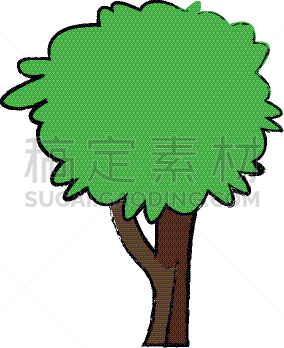 自然,公园,植物,森林,园林,分离着色,榕树,图像,枝,树