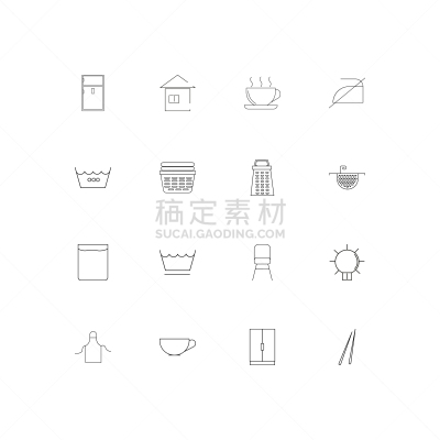 轮廓,直的,用具,计算机图标,筷子,咖啡,洗衣篮,冰箱,热饮,杯