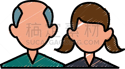 男人,女人,伴侣,可爱的,商务,人,概念,肖像,图像,违约