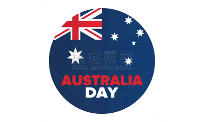 贺卡,一月,australia day,幸福,矢量,国内著名景点,背景,节日,绘画插图