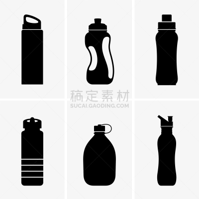 瓶子,旅行者,运动,图像,矢量,水,饮料,旅游,旅行,剪影
