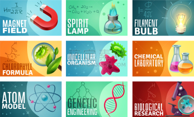 科学,材料,式样,物理学,生物学,生物科技,生物化学,图像,矢量,研究