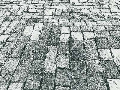 纹理,人行道,矢量,背景,古老的,街道,砖,平视角,复古风格,林荫路