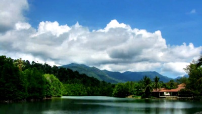 云下湖时光流逝
