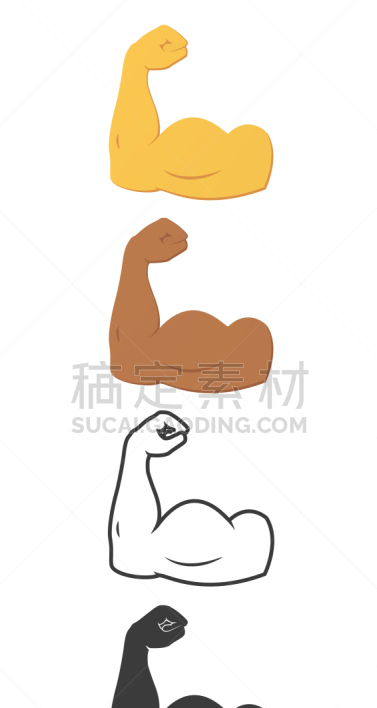 健美身材,计算机图标,鼓起肌肉,肱二头肌,手臂,男性,举重训练,背景分离,肖像,手