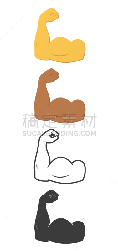 健美身材,计算机图标,鼓起肌肉,肱二头肌,手臂,男性,举重训练,背景分离,肖像,手