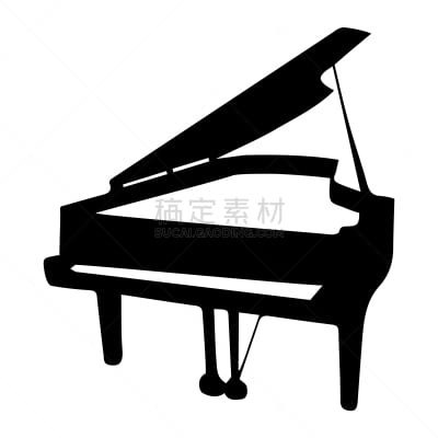 乐器,钢琴师,音乐人,形状,白色,黑色,创造力,艺术,音乐,剪影