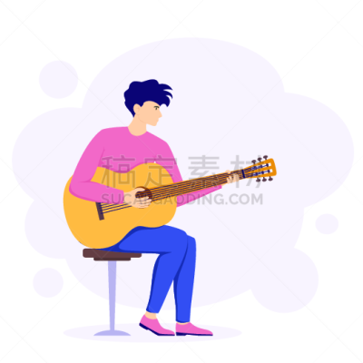 吉他,进行中,男人,背景分离,摇滚乐,艺术家,一个人,流行音乐会,椅子,现代