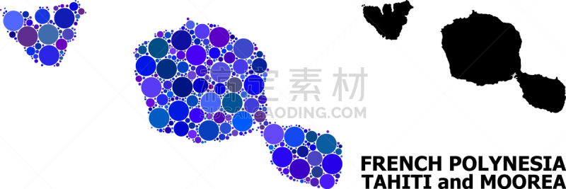 圆形,蓝色,茉莉雅岛,塔西提岛,镶嵌图案,一个物体,点状,几何形状,球体