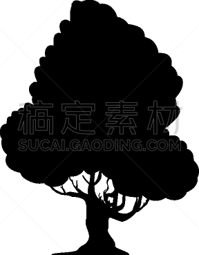 分离着色,自然美,白色,自然,季节,图像,枝,叶子,树,绘制