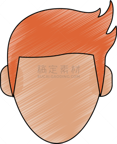 男人,卡通,空白的,商务,人,概念,肖像,图像,性格,违约