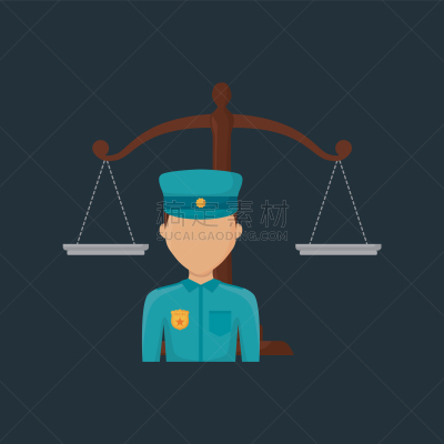 职权,律师,陪审员,男人,自由,矢量,罪犯,警官,法庭,法院