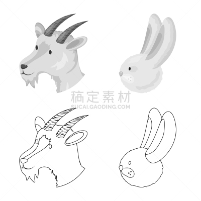 农业,标志,可爱的,纯种犬,食品,狗,动物,自制的,设计