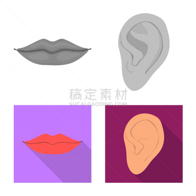 部分,标志,动物躯干,分离着色,红色,人,唇膏,图像,生病,收集