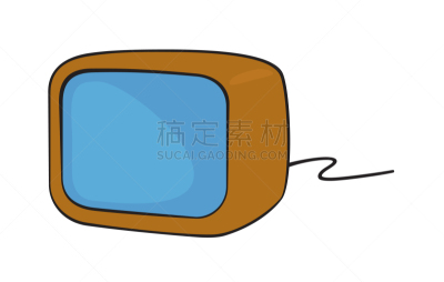 电视机,传媒,矢量,节目单,图像,传播