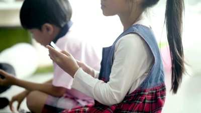 数字平板电脑和婴儿