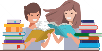 伴侣,书,学生,手,世界读书日,书店,女人,儿童,童年,读书