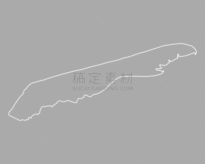泰尔斯海灵岛,白色,分离着色,矢量,灰色,图像,旅行