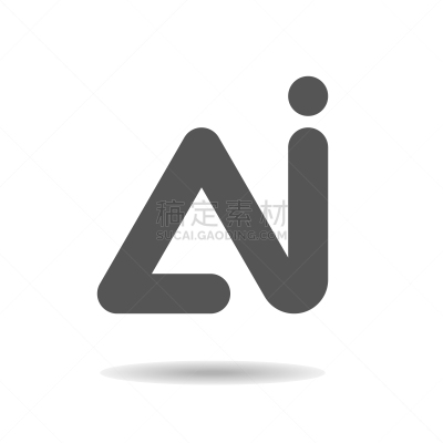 ai logo letter template design