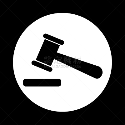 图标,商务,职权,法官,拍卖,决定